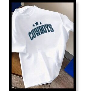 Men's Cowboys Star Print T-Shirt